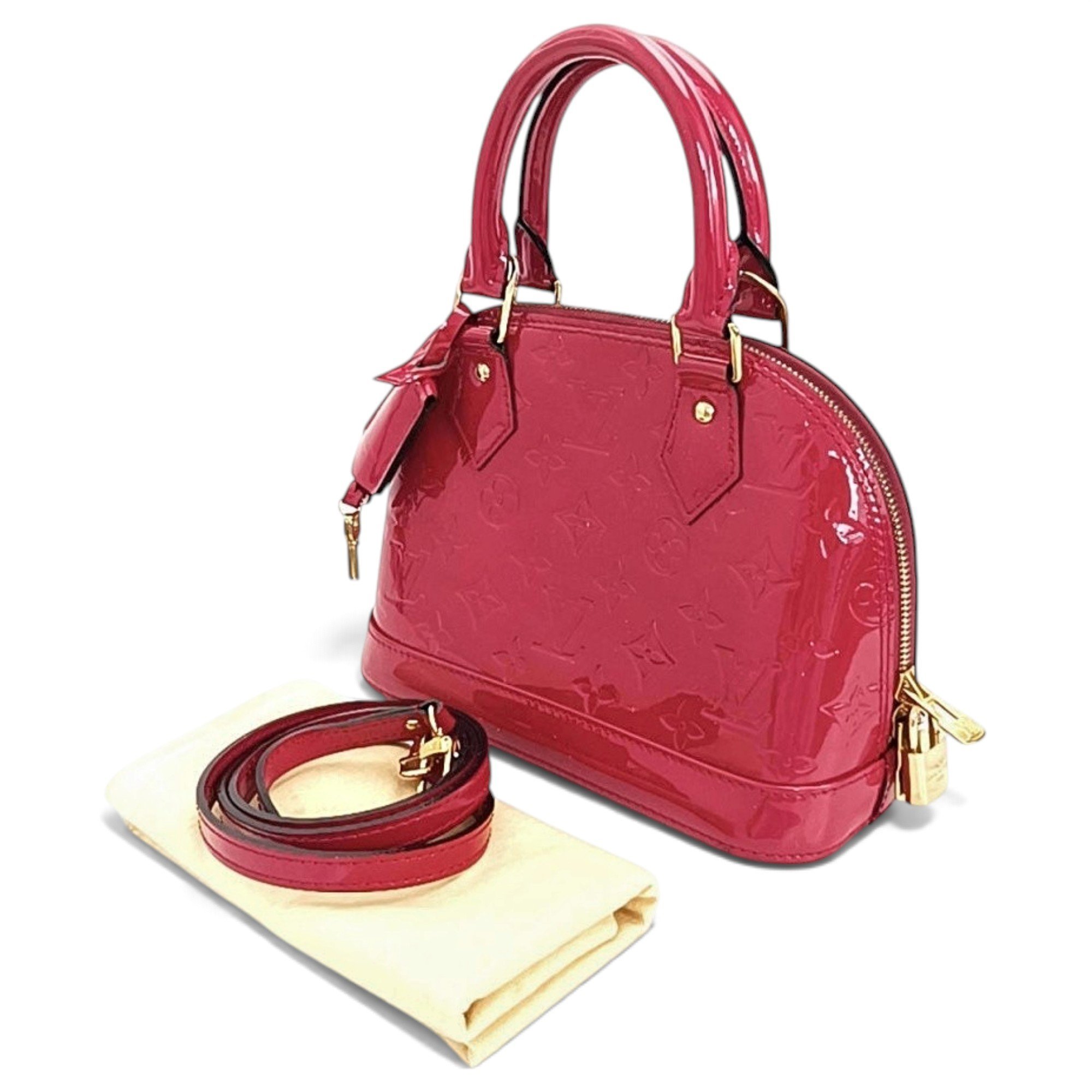 Alma BB patent leather crossbody bag