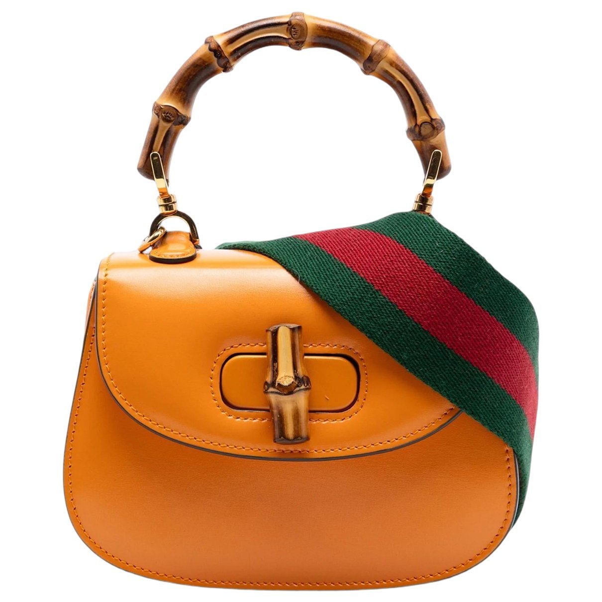 Bamboo leather satchel
