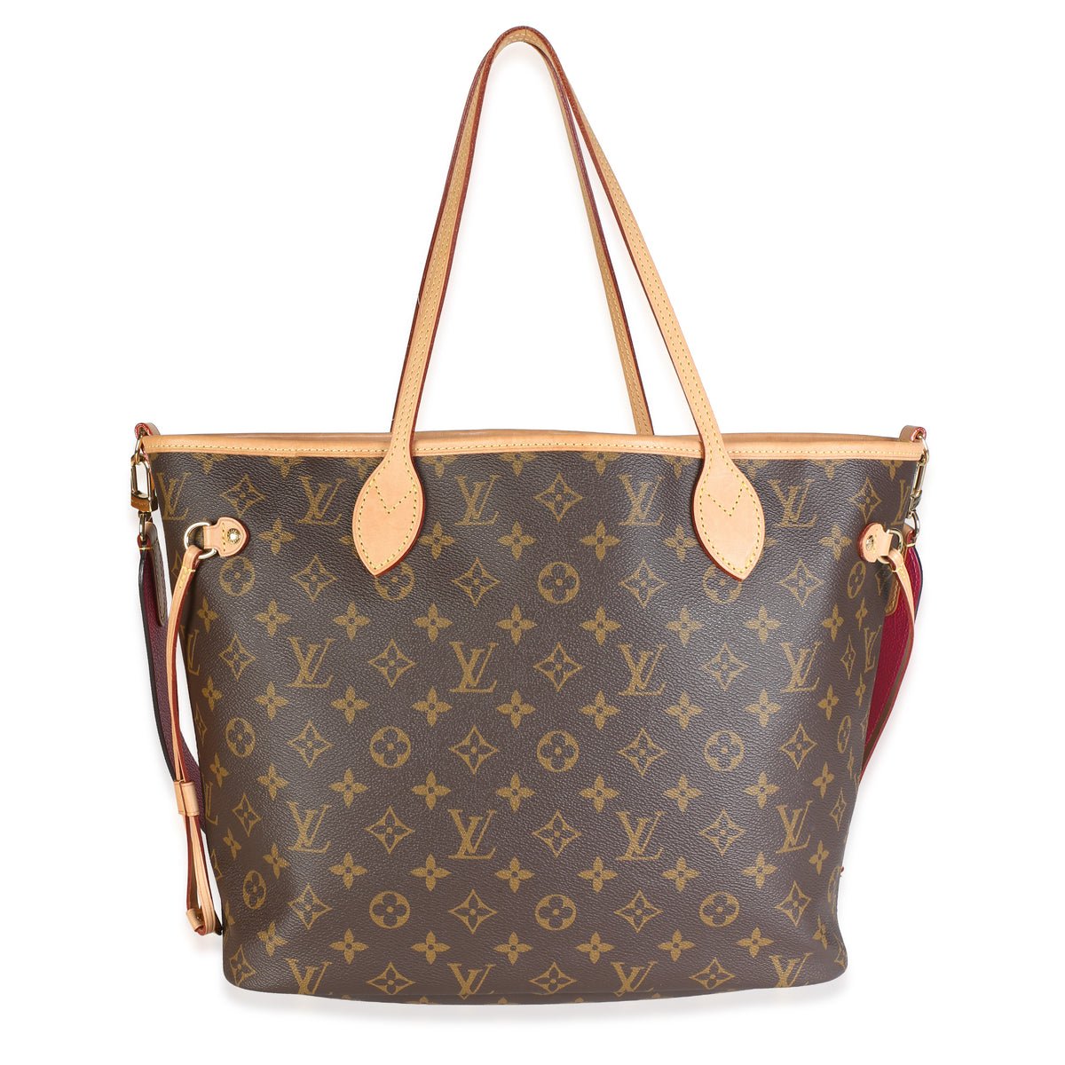 Pondichery Monogram Canvas Neverfull Bandouliere Inside Out MM