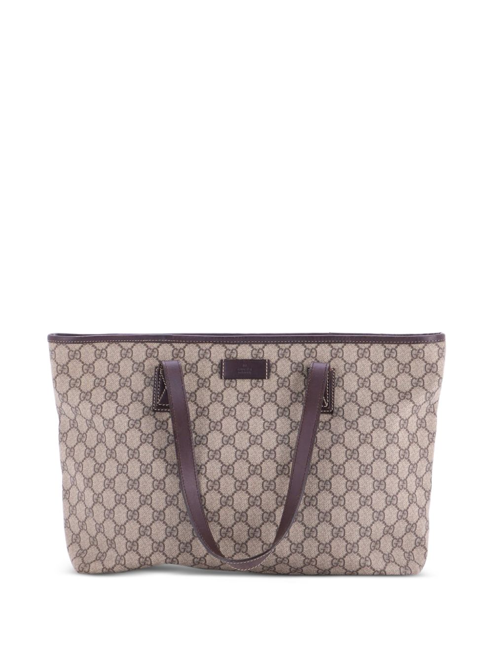 Plus GG Coated Canvas with Leather Medium tote bag