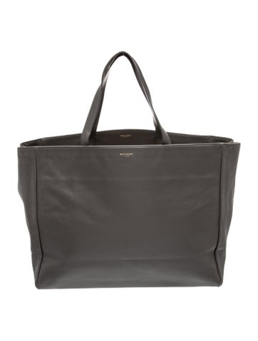 Leather Reversible Shopper East West
