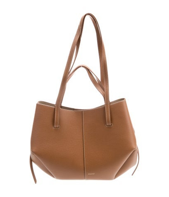 Polene Leather Shoulder Bag