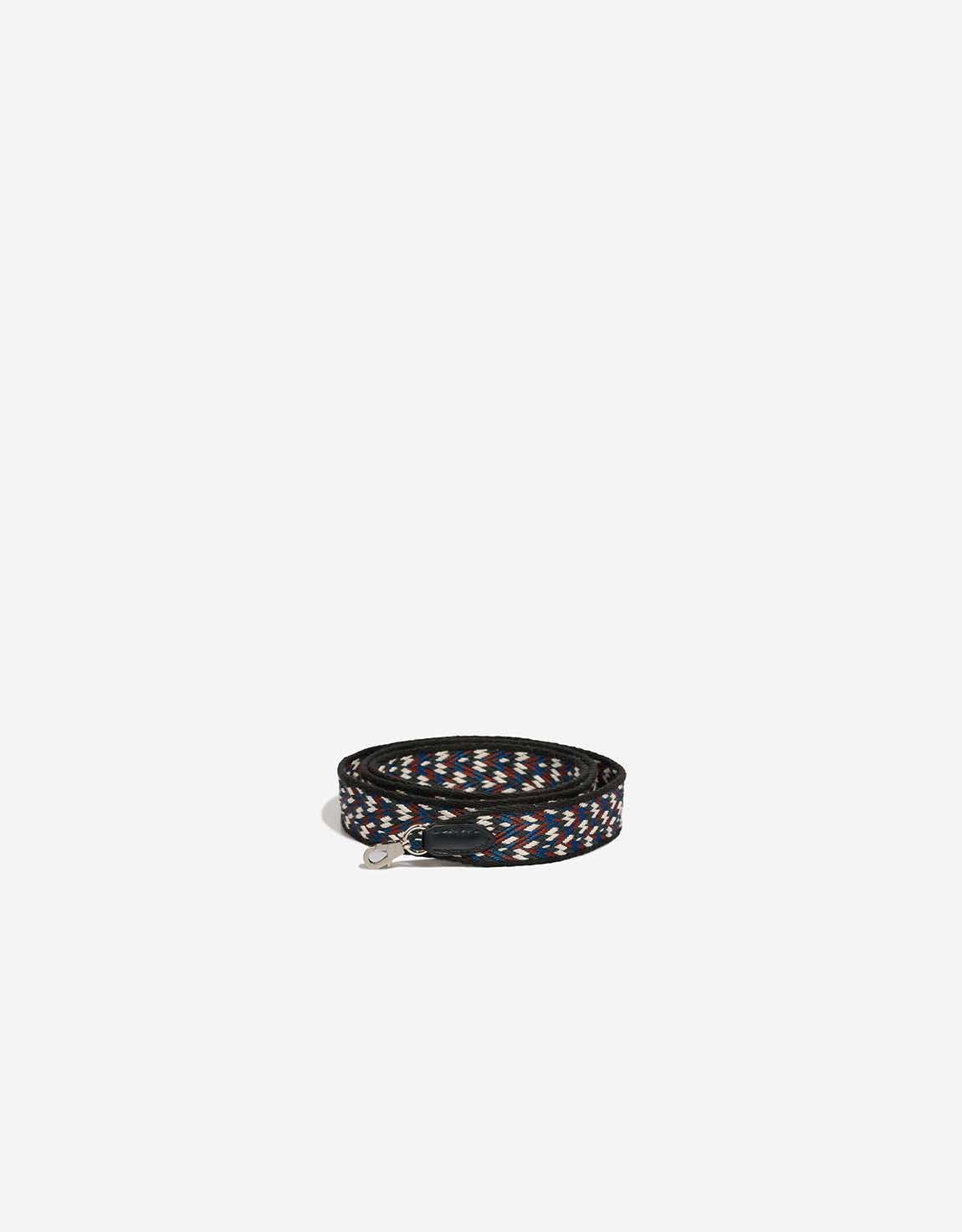 
		Kelly Strap Canvas / Swift Black / White / Multicolour    