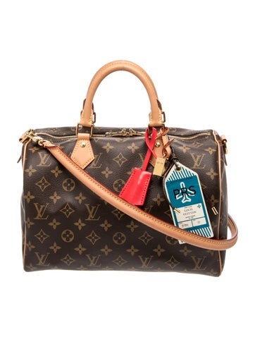 LV Monogram crafty speedy soft 30