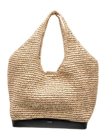 Cuyana Straw Hobo