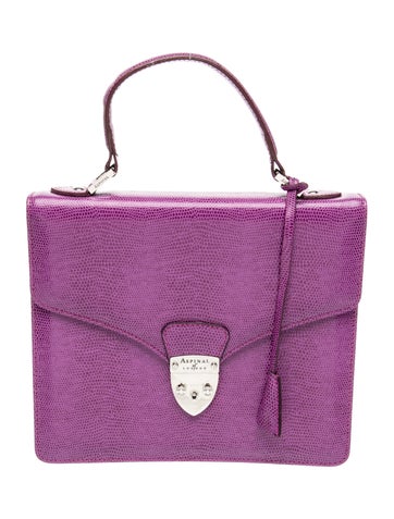 Leather Top Handle Bag