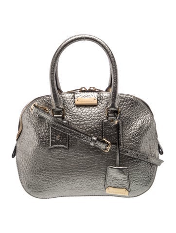 Leather Top Handle Bag
