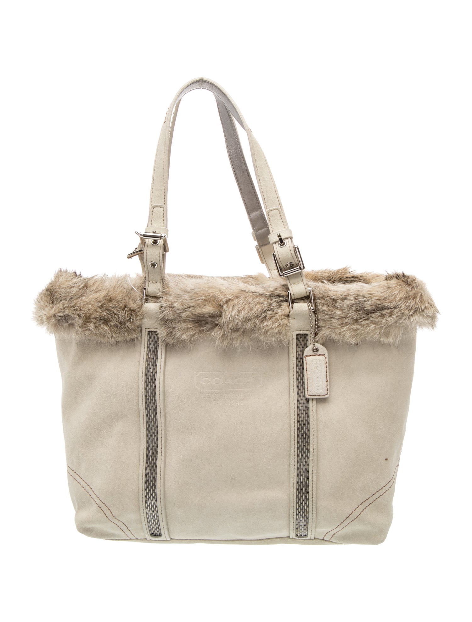 Coach Suede Shoulder Bag