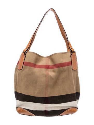 Exploded Check Shoulder Bag