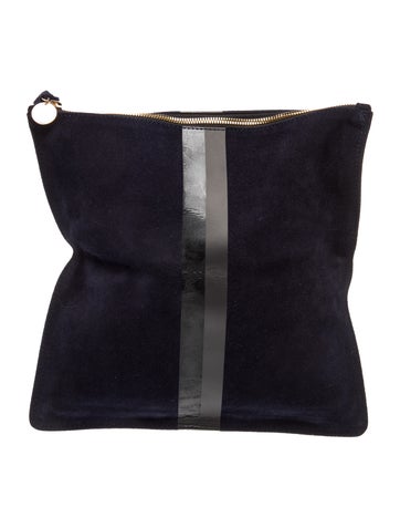 Suede Clutch