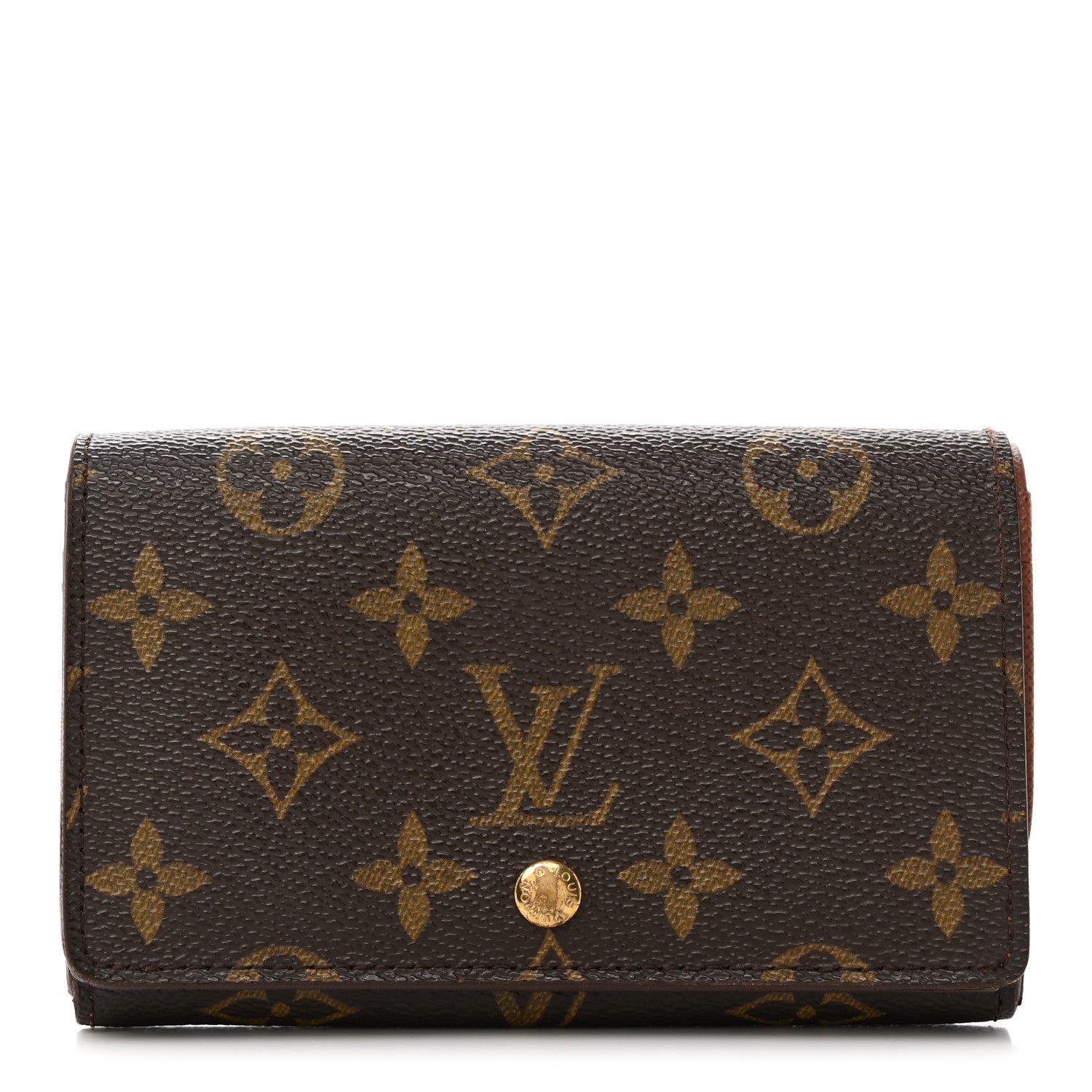 Louis Vuitton Monogram Porte-Monnaie Tresor Wallet