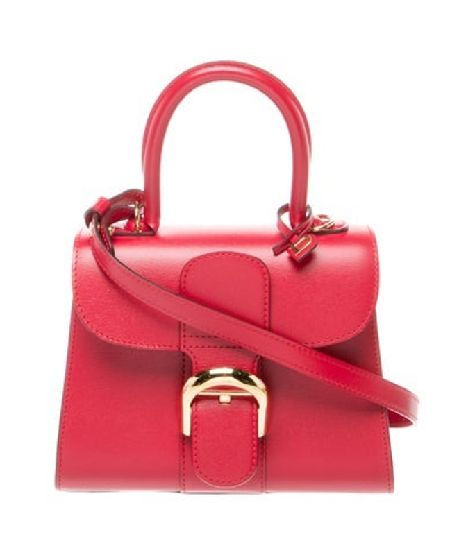 Delvaux Leather Top Handle Bag