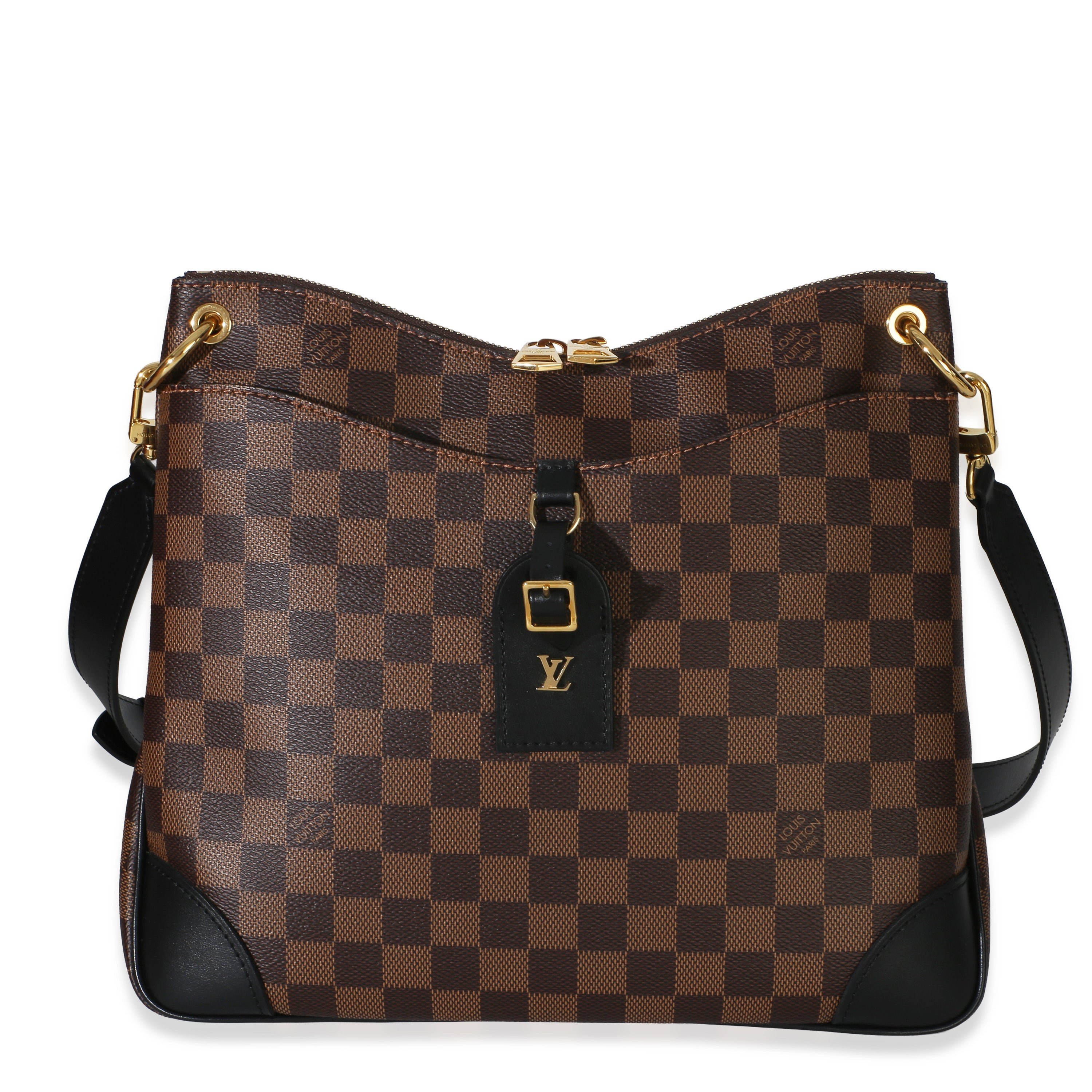 Louis Vuitton Black Damier Ebene Odeon MM