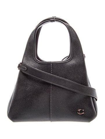 Leather Top Handle Bag Medium