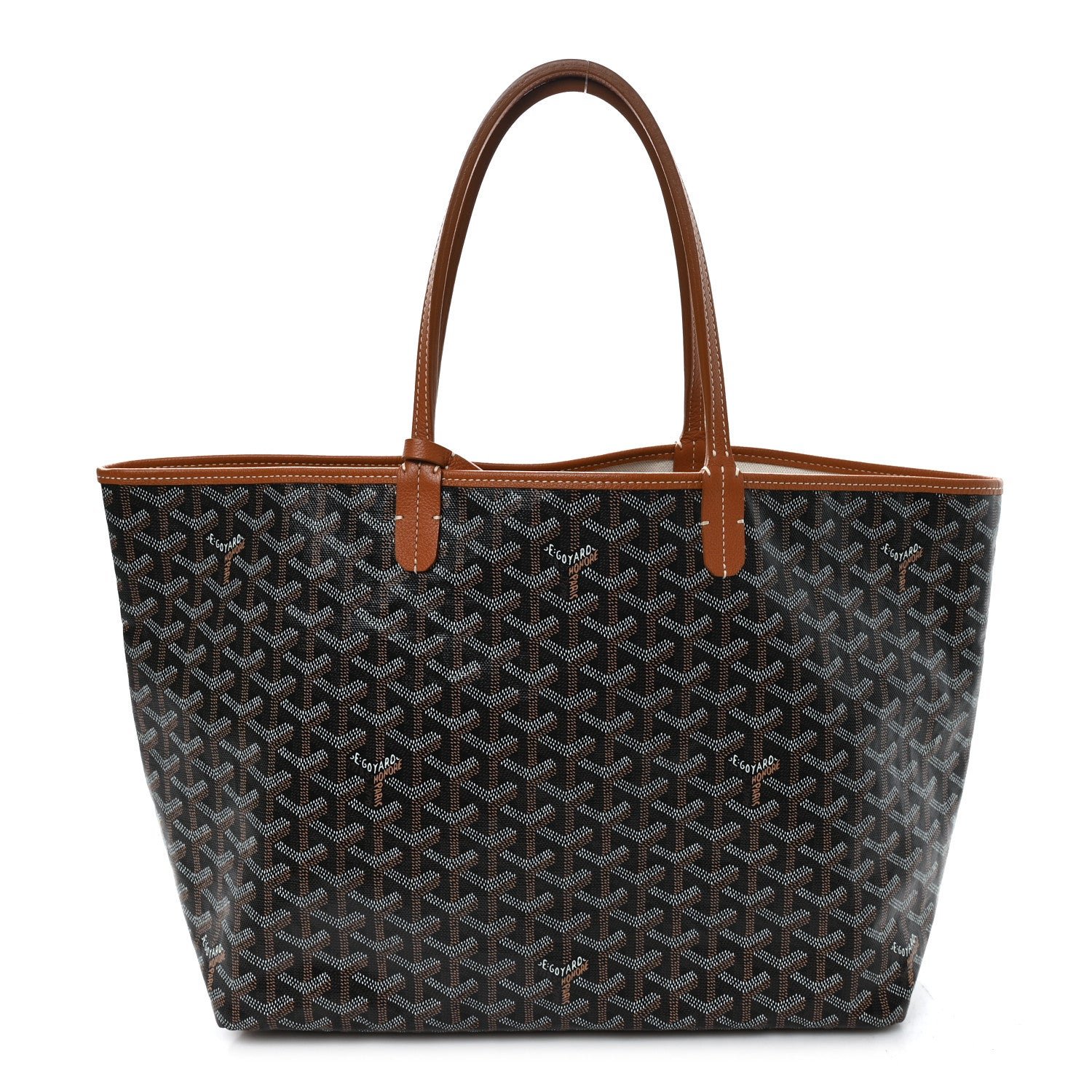 Goyard Goyardine Saint Louis PM Black Gold