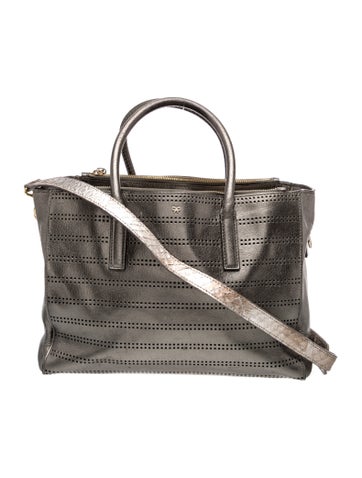 Anya Hindmarch Leather Top Handle Bag