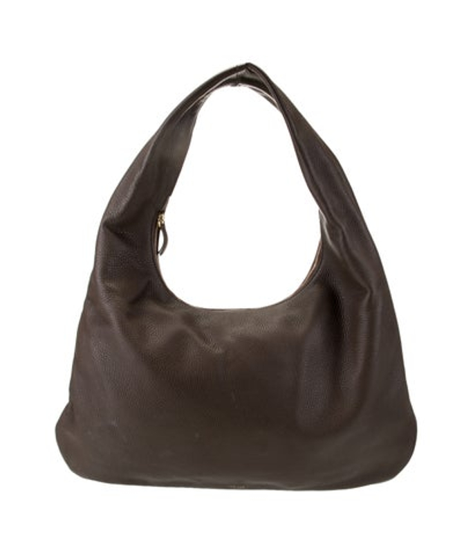 The Row Row Leather Shoulder Bag Medium