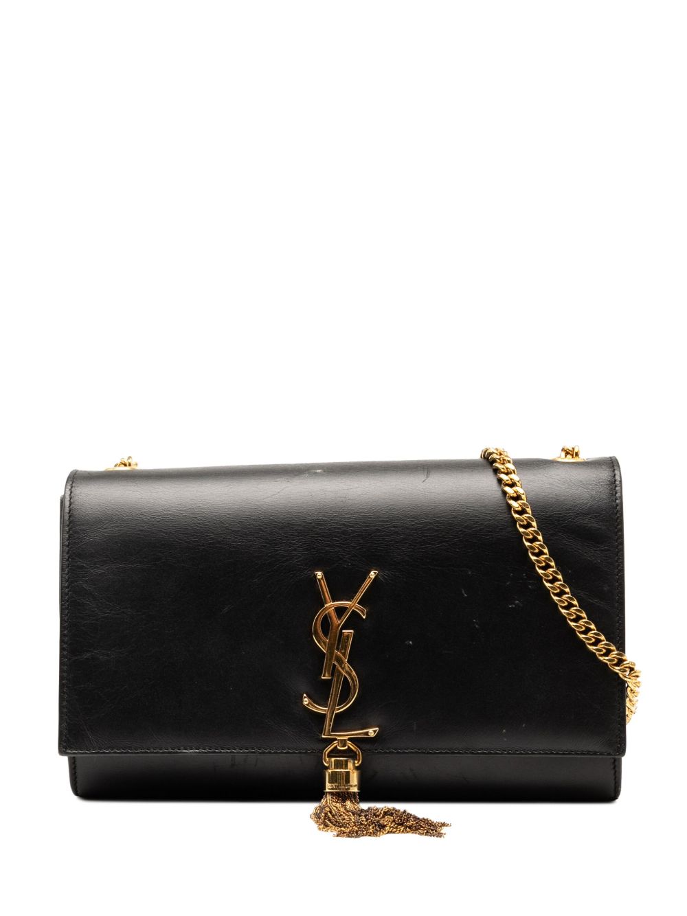 2014 Medium Smooth Calfskin Classic Monogram Kate Tassel crossbody bag