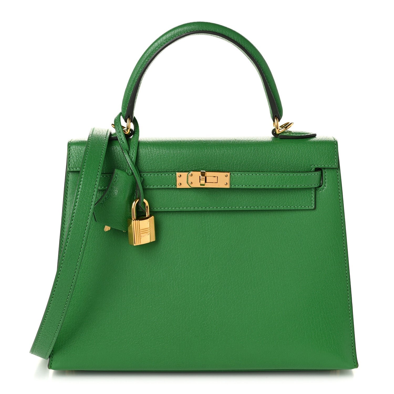 Hermes Chevre Chamkila Kelly Sellier 25 Bambou