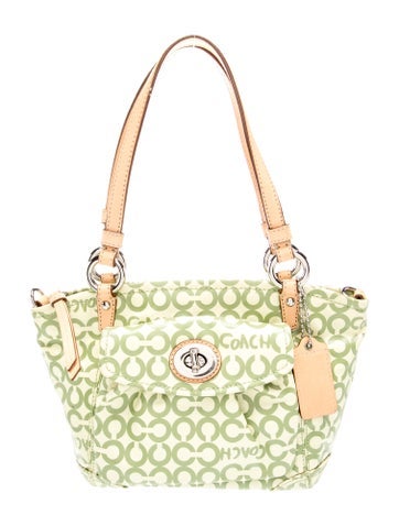 Coach Monogram Shoulder Bag