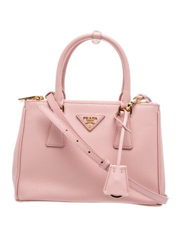 Saffiano Leather Galleria Double Zip Small