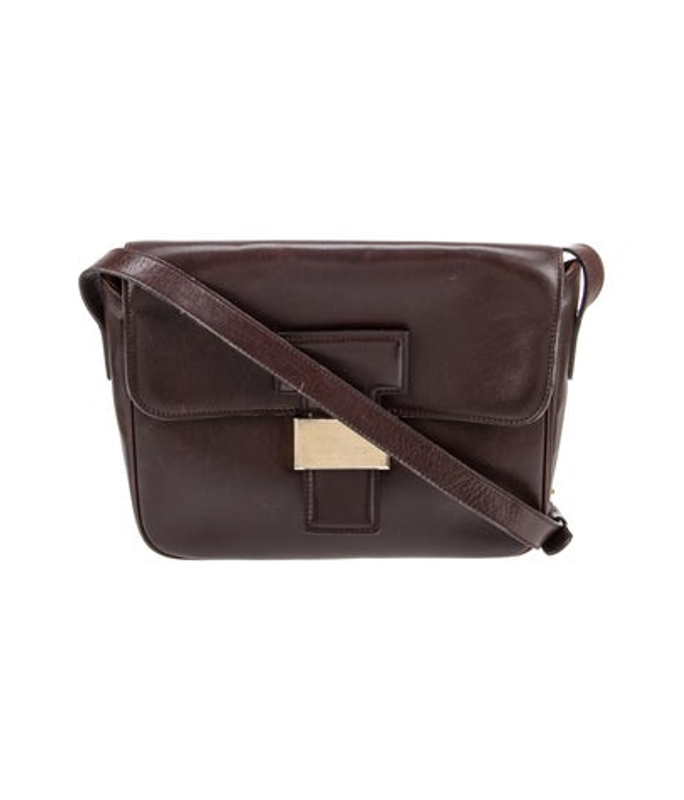 Delvaux Leather Shoulder Bag Vintage