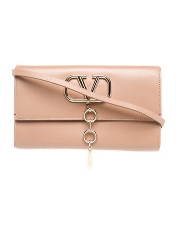 Valentino Leather VCASE Clutch