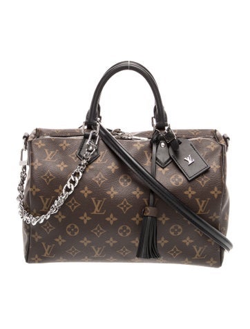 LV Monogram Dark Speedy Soft 30