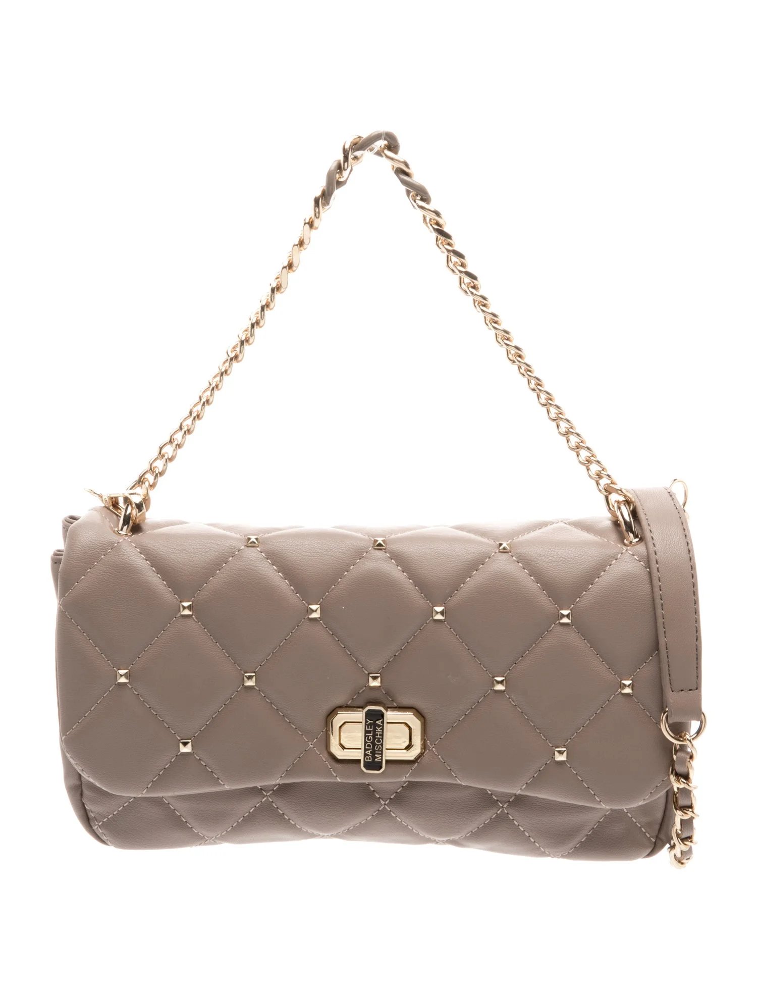 Badgley Mischka Leather Shoulder Bag