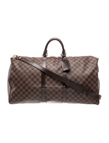 Damier Ebene Keepall Bandouliere 55
