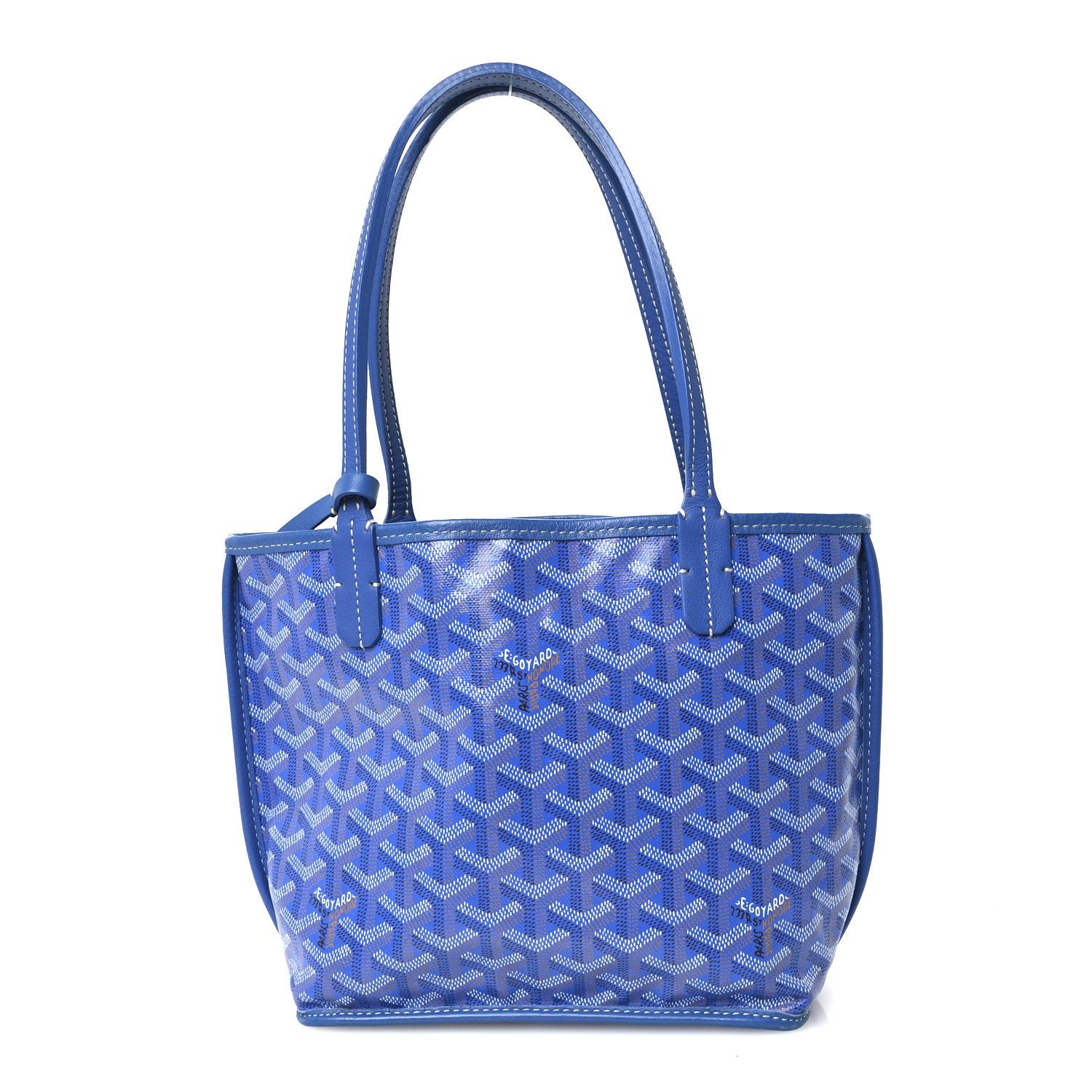 Goyard Goyardine Reversible Mini Anjou Sky Blue