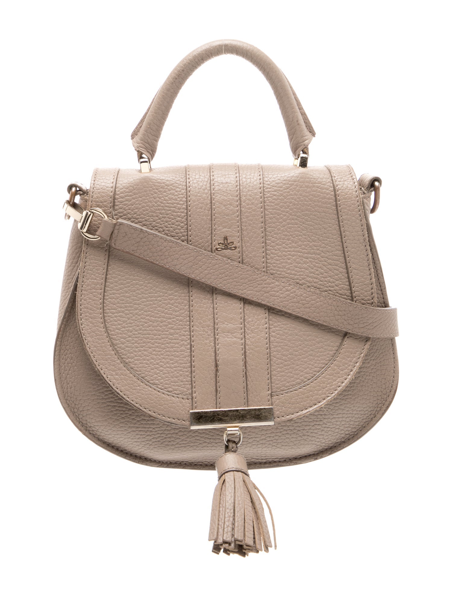 Leather Top Handle Bag