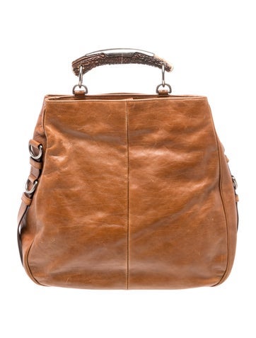 Saint Laurent Leather mombasa tote