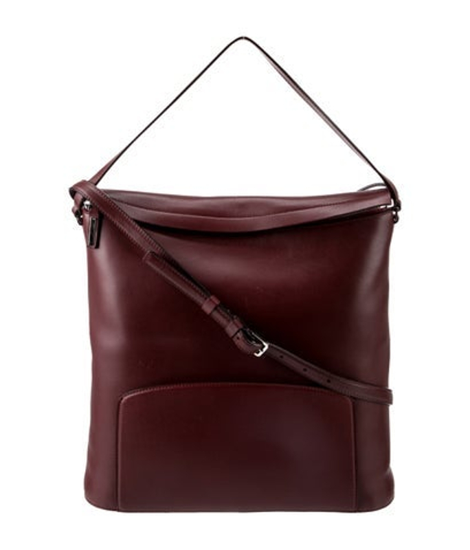 The Row Row Leather Shoulder Bag