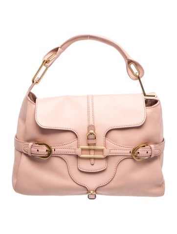 Leather Top Handle Bag