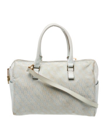 Bottega Veneta Canvas Boston Bag Vintage