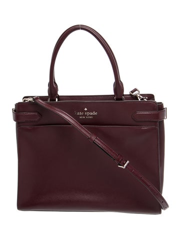 Leather Top Handle Bag
