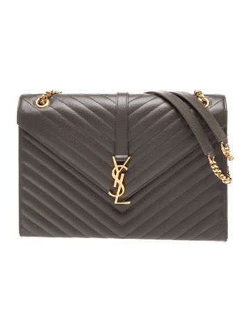 Leather Celine Envelope Large