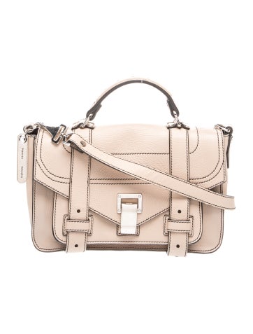 Leather Top Handle Bag