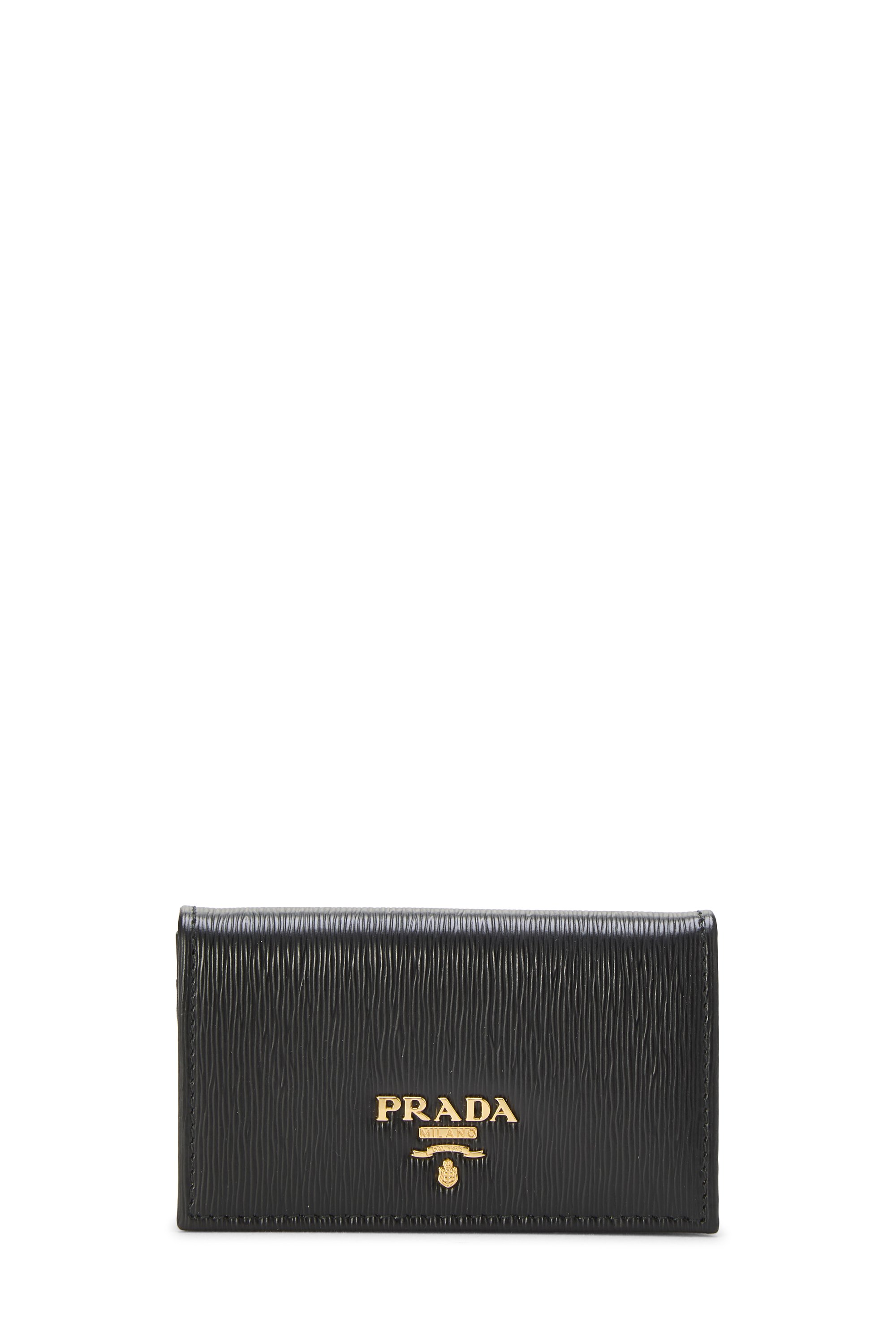 Black Vitello Move Card Holder