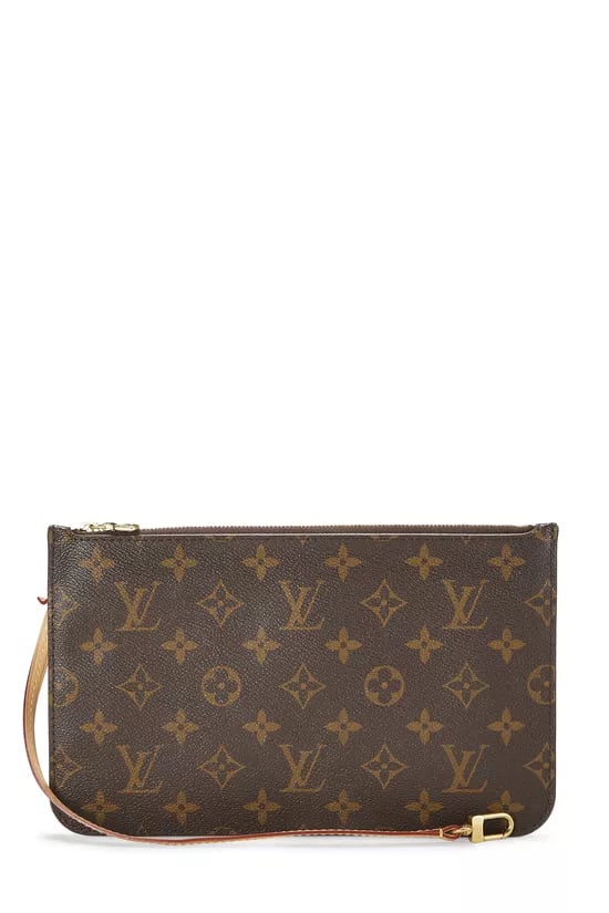Monogram Canvas Neverfull Pouch MM NM