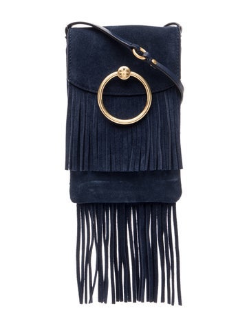 Suede Crossbody Bag