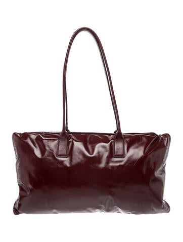 Leather Pillow Tote