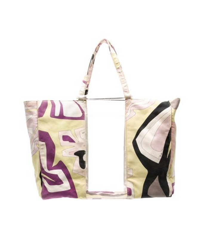 Emilio Pucci Pucci Canvas Tote Vintage