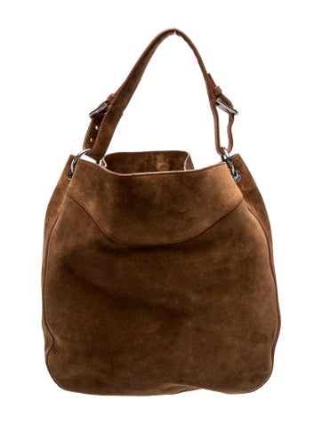 Suede Bucket Bag