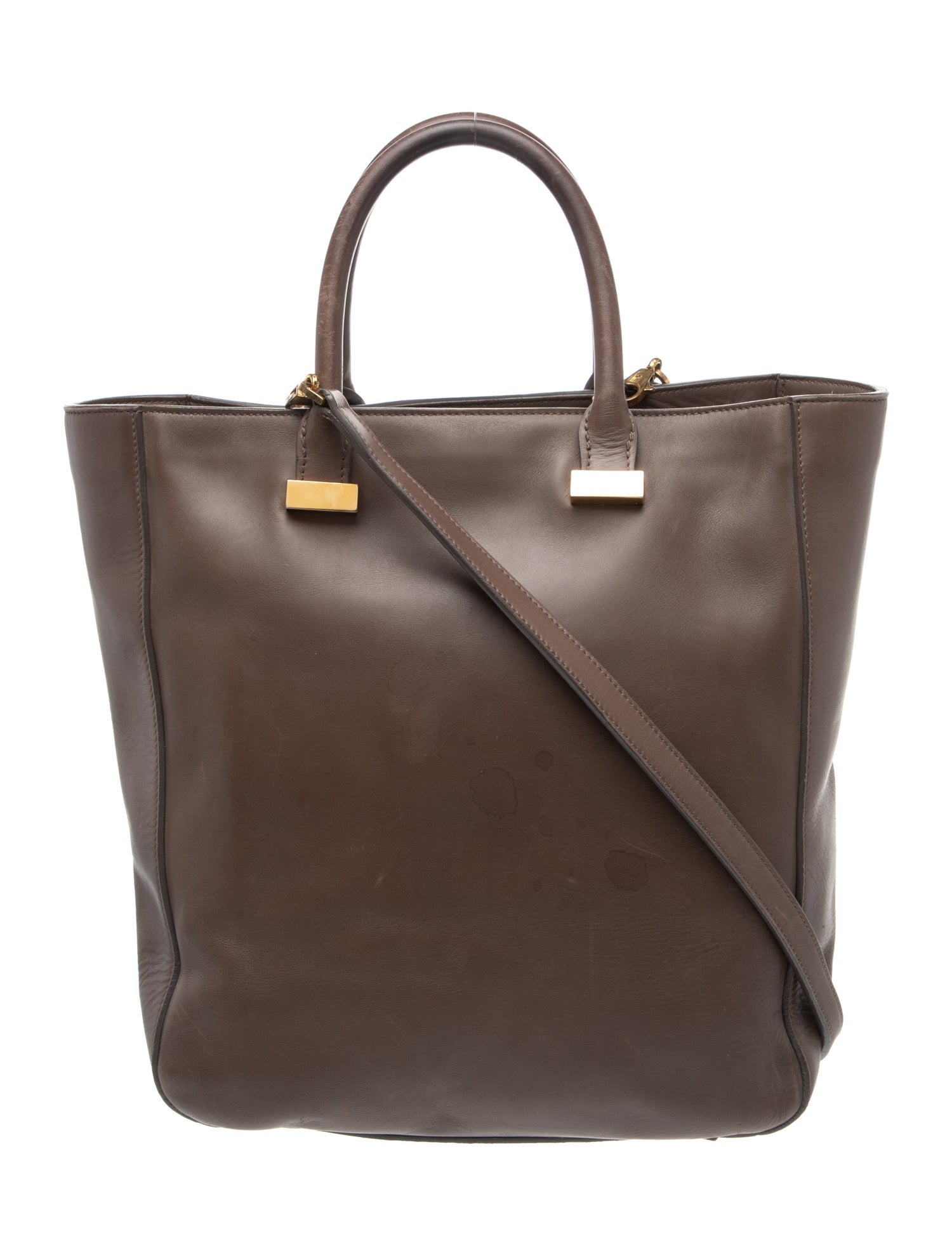 The Row Calfskin Day Luxe North South