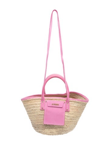Raffia Le Panier Soli Bag Large