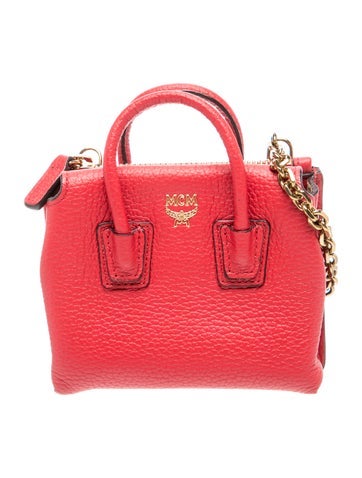 Leather Top Handle Bag Micro w/ Tags