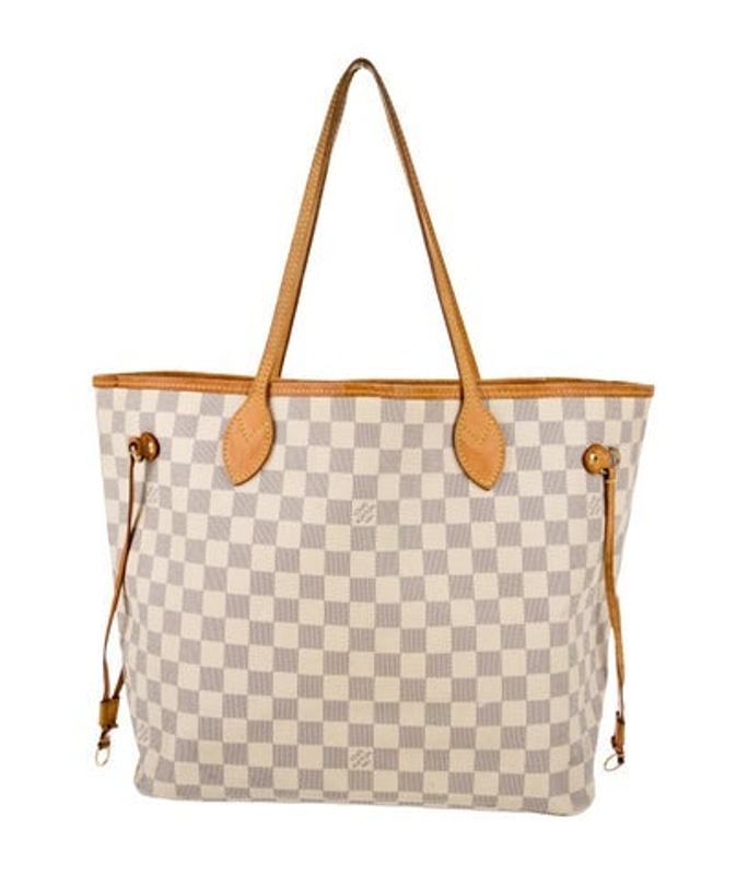 Louis Vuitton Vuitton Damier Azur Neverfull Mm