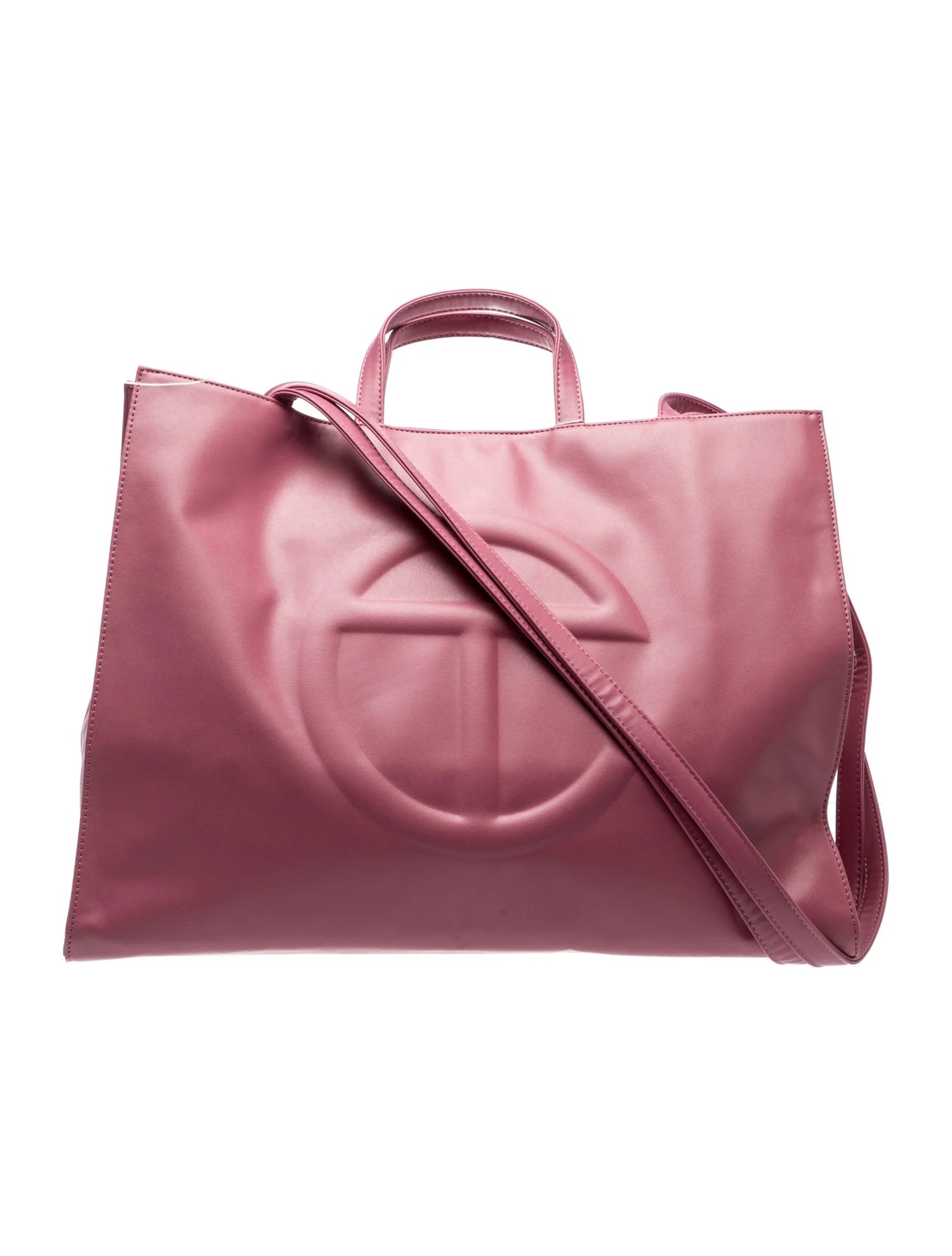 Vegan Leather Shopping Tote w/ Tags